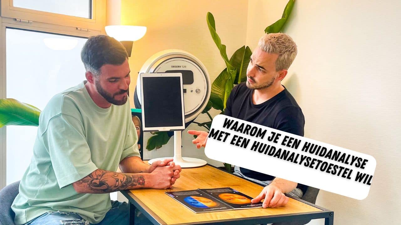 Huidanalyse met een Huidanalysetoestel