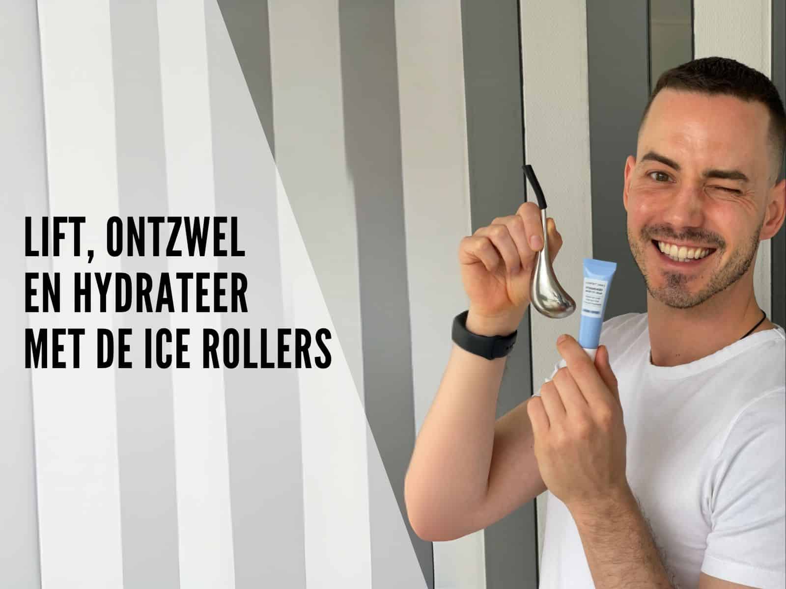 Lift, ontzwel en hydrateer met de Ice Rollers