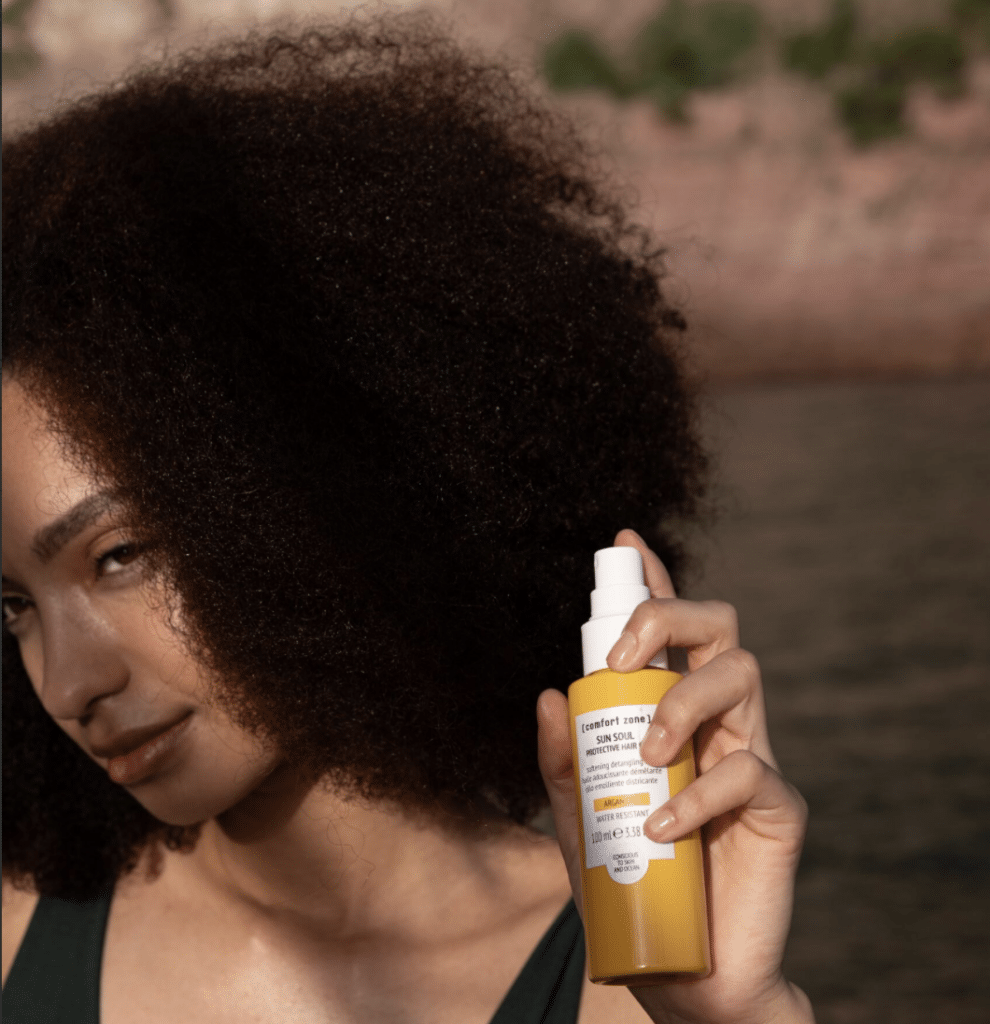 Sun Soul Protective Hair Oil voor bescherming tegen UV-straling en gezond, glanzend haar
